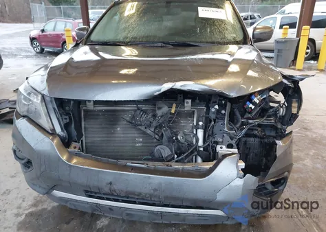 2019 Nissan Pathfinder Sv z USA, uszkodzony, nr VIN 5N1DR2MM2KC614884